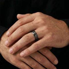 Engraved Men's Ring
