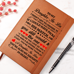 To My Daughter-in-Law Honor – Leather Journal