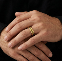 Engraved Men's Ring